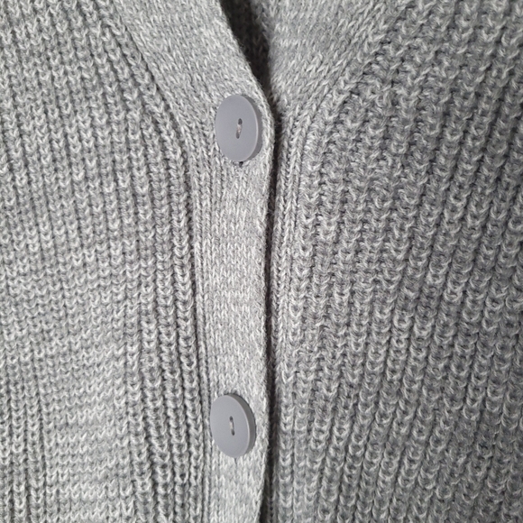Blair EUC S grandpa cardigan - heather gray 🩶 - Picture 5 of 9